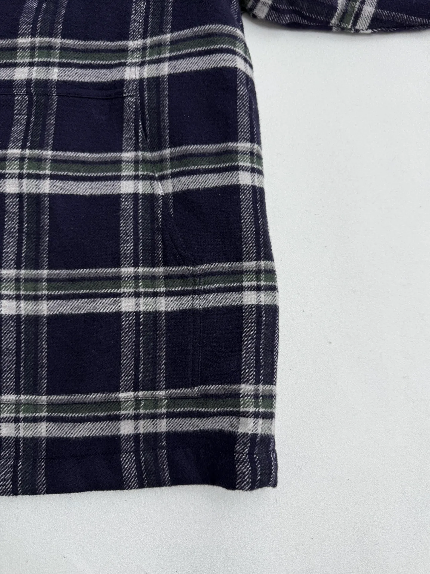 P680 Chrome Hearts Chrome Hearts Plaid Velvet Shirt Jacket S/M/L/XL